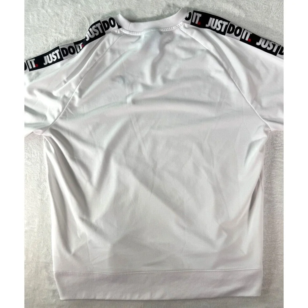 Nike Sportswear Swoosh Just Do It Script Size‎ L Crewneck Sweatshirt CJ4793-100
